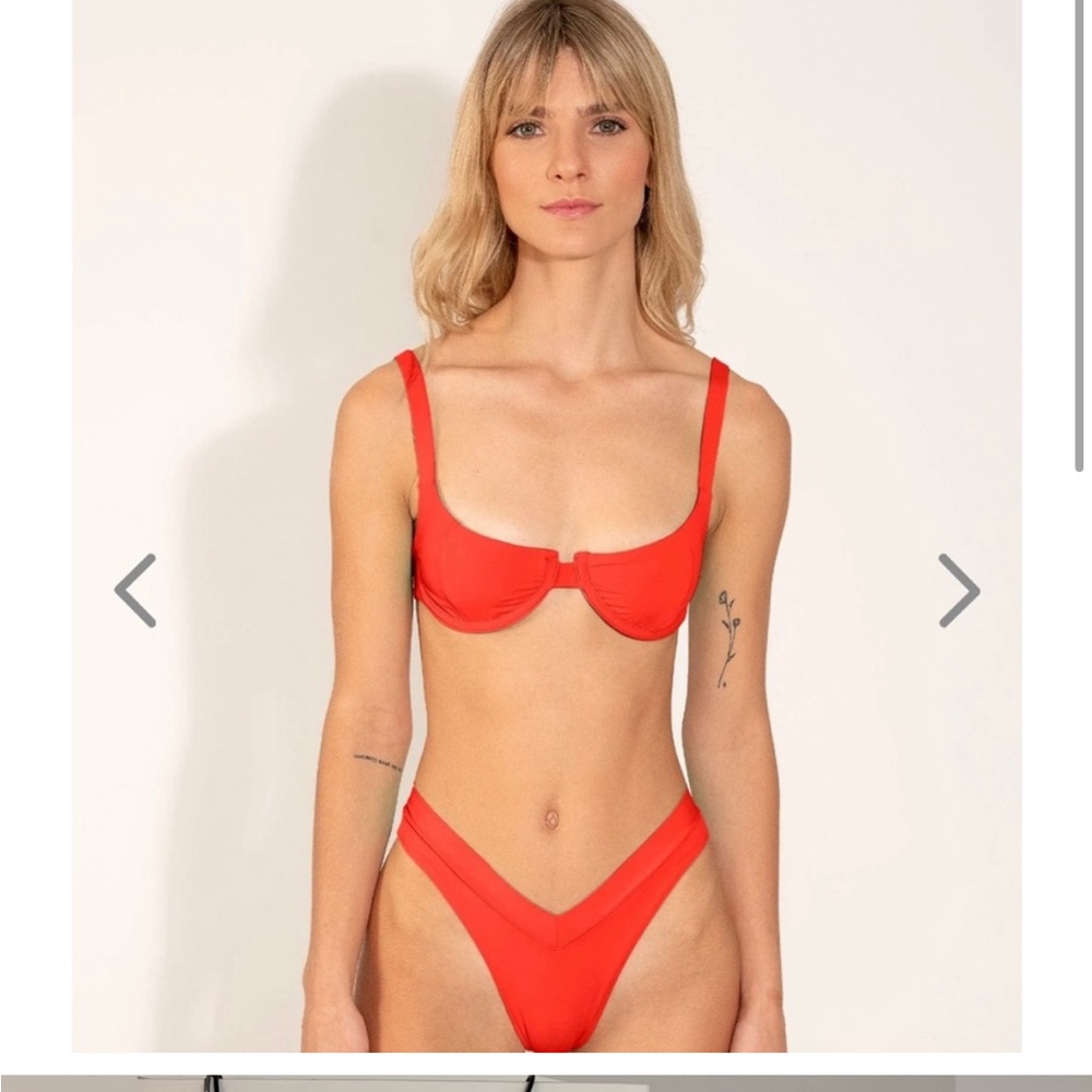 ONEONE swim Grace Top Blood orange size S